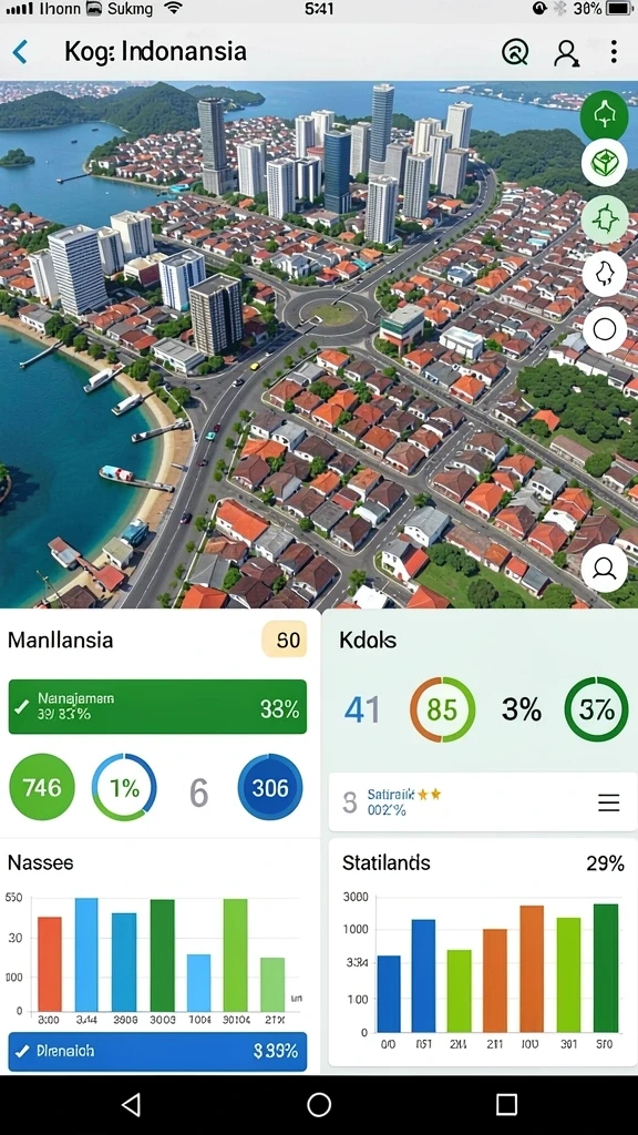 Tampilan antarmuka yang user-friendly dan menarik.