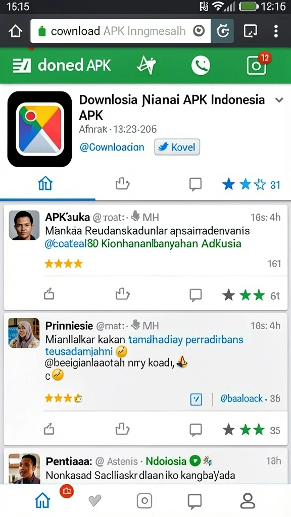 Fitur sosial untuk bersaing dengan teman-teman.