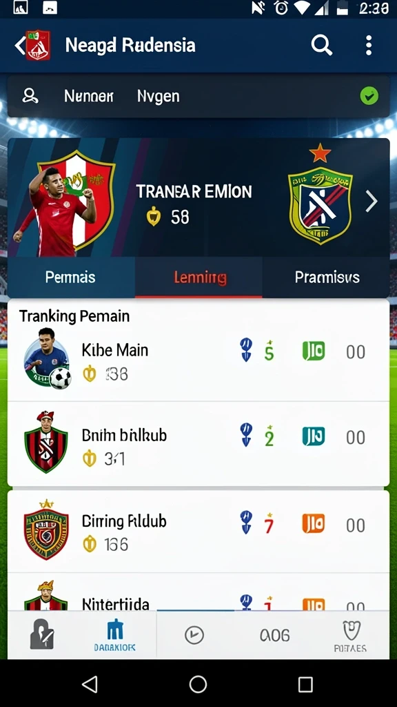 Karakter-karakter unik yang dapat dimainkan.