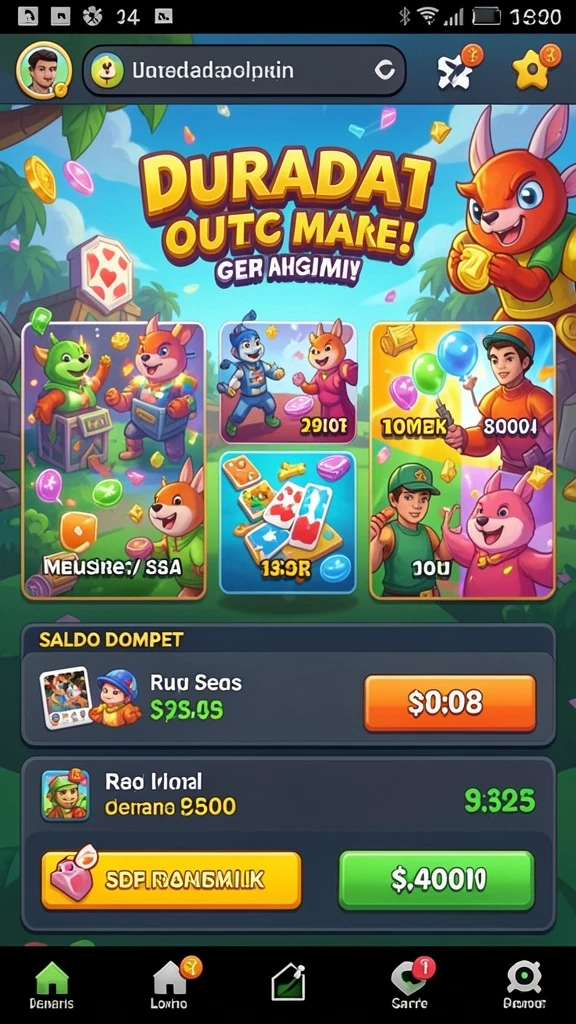 Tangkapan layar menunjukkan mode multiplayer yang seru.
