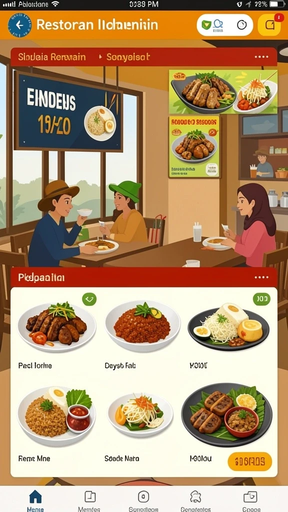 Melihat tampilan antarmuka pengguna yang mudah dinavigasi pada BENTO4D.