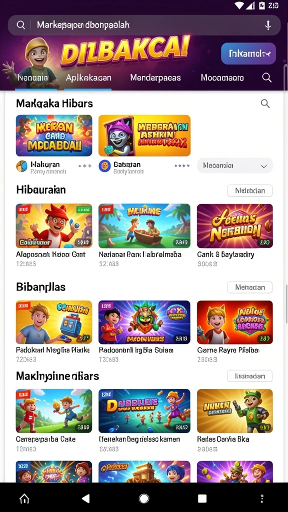 Tampilan antarmuka yang ramah pengguna membuat permainan semakin menarik.