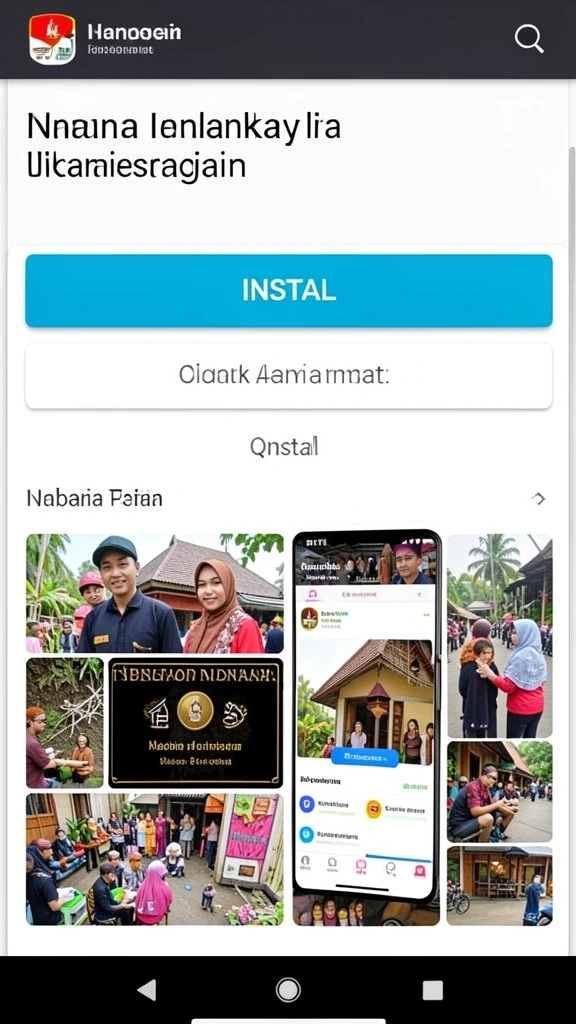 Menu permainan yang beragam untuk dipilih.