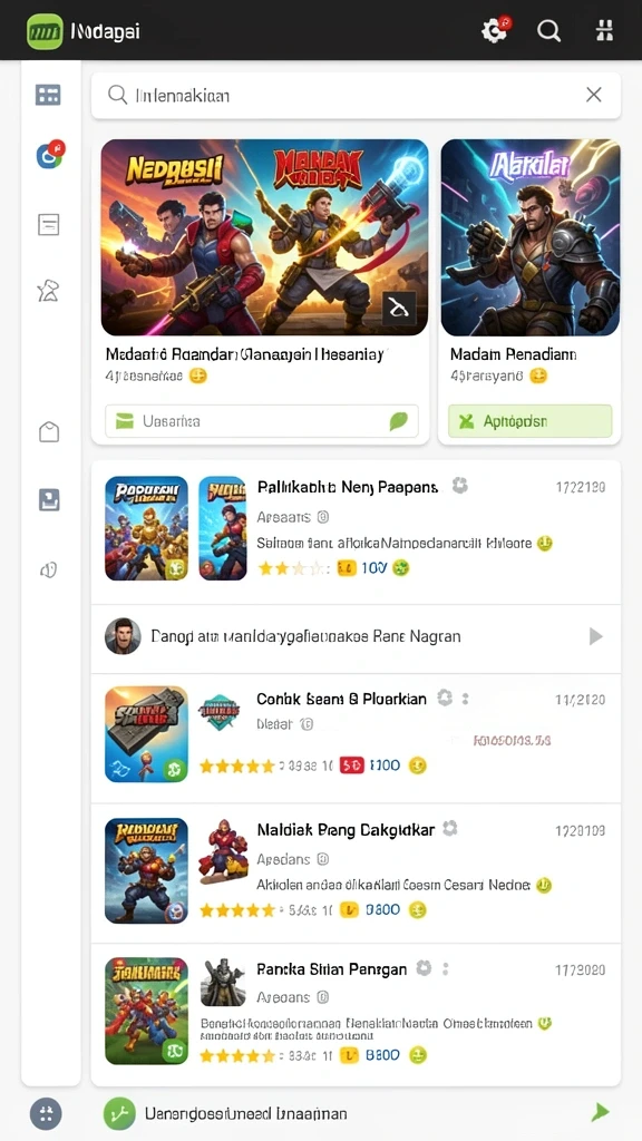 Screenshot dari misi yang sedang berlangsung.