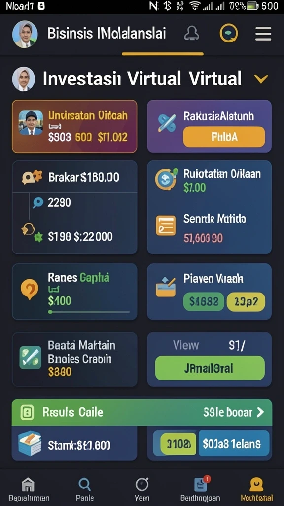 Tampilan antarmuka yang menarik dan user-friendly.
