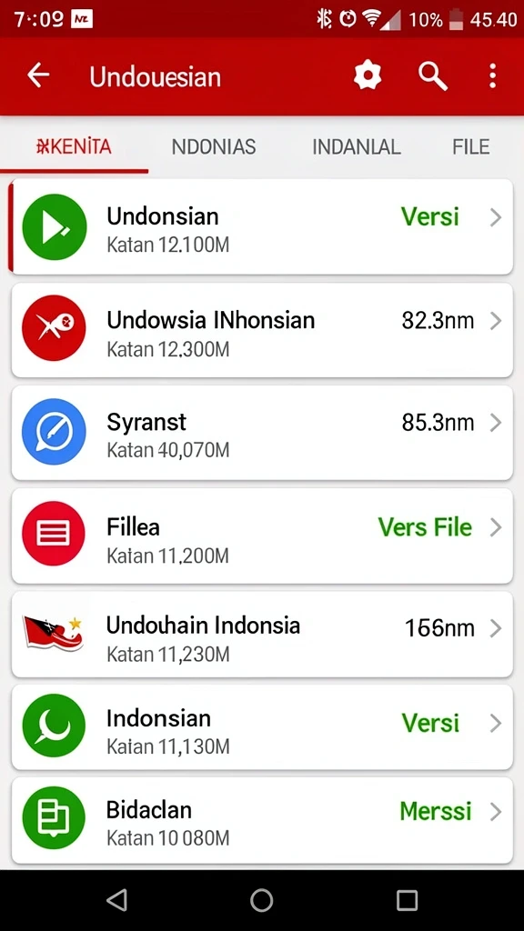Tampilan utama aplikasi IDRGAME yang menarik.