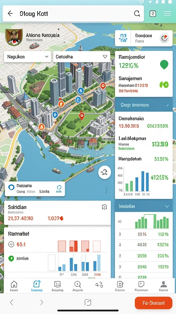 Tampilan antarmuka IDX777 yang menarik dan intuitif.