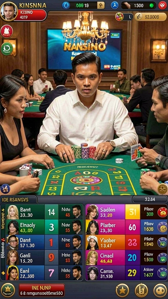 Karakter dengan desain unik dan menarik.
