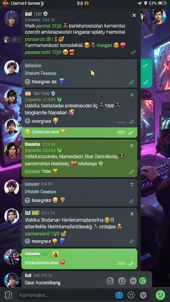 Karakter baru yang ditambahkan dalam pembaruan terakhir.
