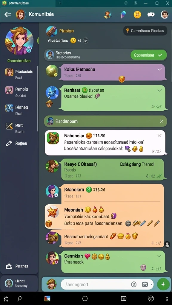 Tampilan antarmuka yang mudah dinavigasi.