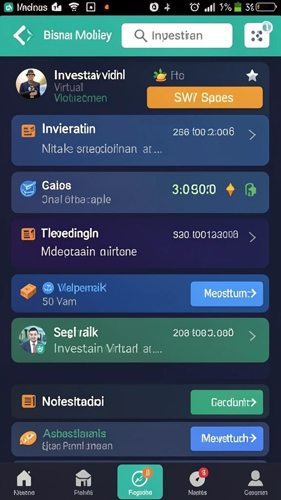 Tampilan utama aplikasi KAMARTOTO yang menarik dan interaktif.