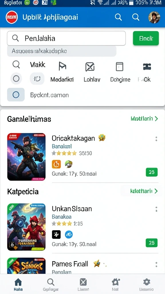 Gameplay seru dengan berbagai tantangan menarik.