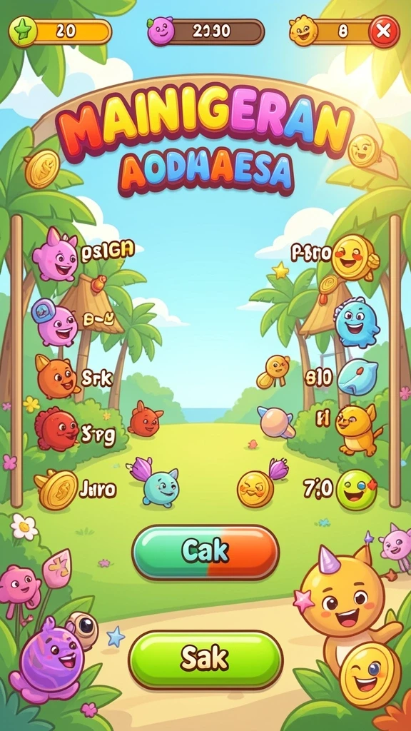 Leaderboards untuk bersaing dengan pemain lain.