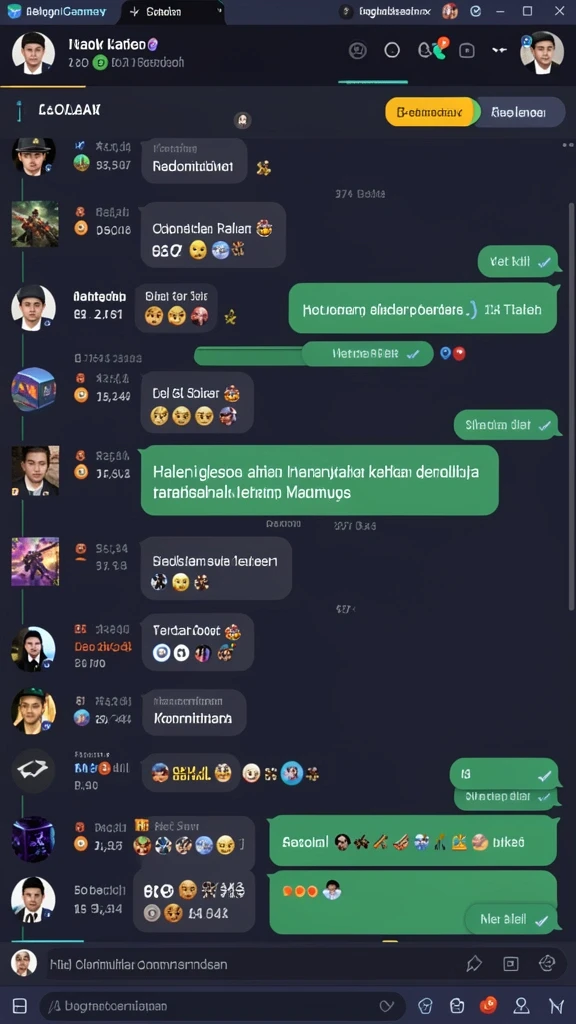 Tampilan antarmuka yang intuitif dan menarik.