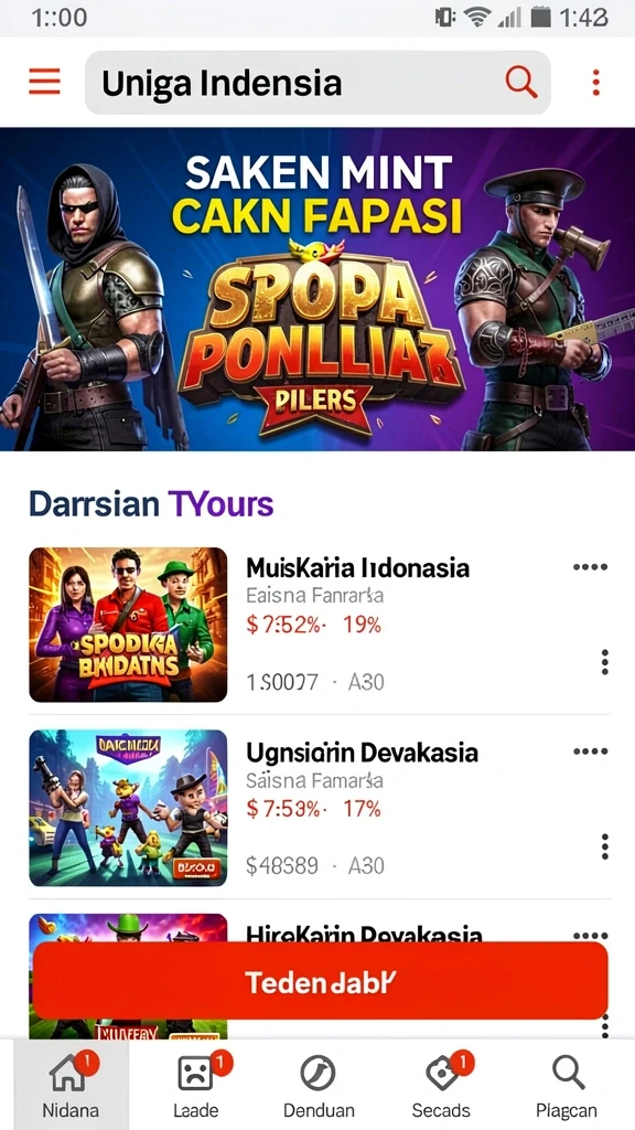 Misi menantang yang seru untuk diselesaikan.