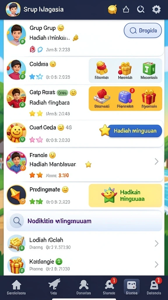 Tampilan antarmuka LEDAK388 yang menarik dan intuitif.
