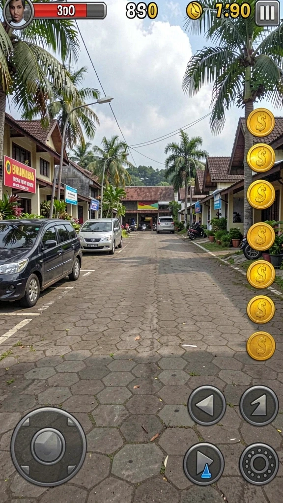 Tampilan awal aplikasi MAXSERU yang menarik.