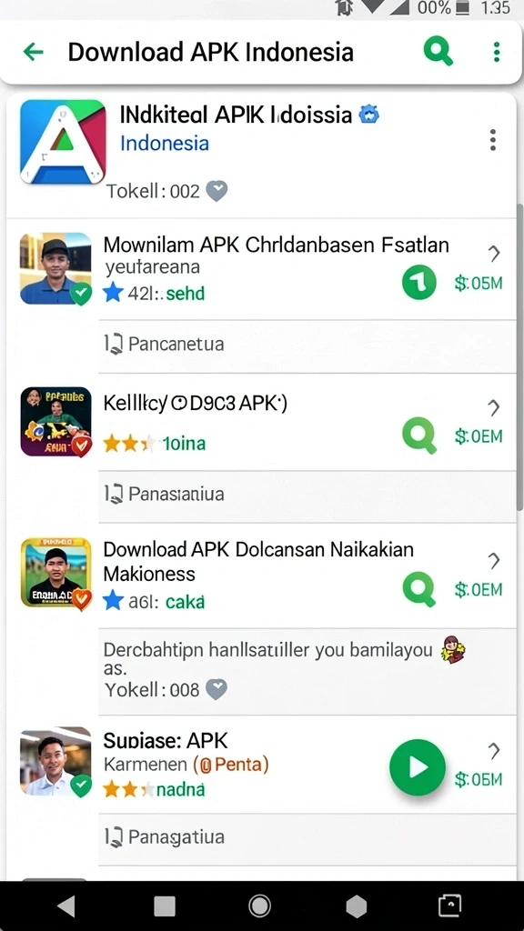 Beragam pilihan tema permainan yang menarik.
