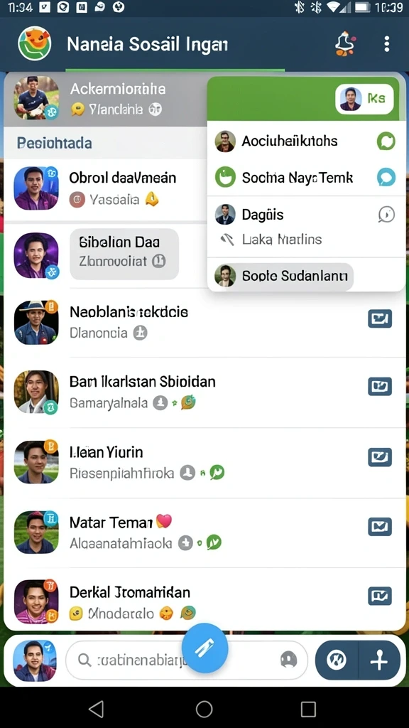 Screenshot dari reward yang bisa didapatkan pemain.