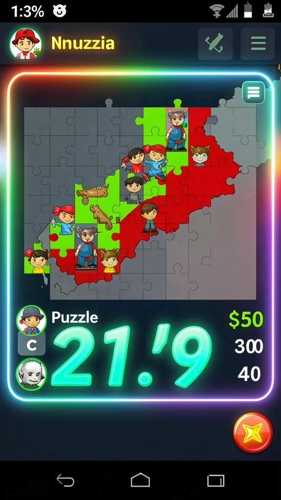 Screen gameplay yang menunjukkan aksi seru di dalam game.