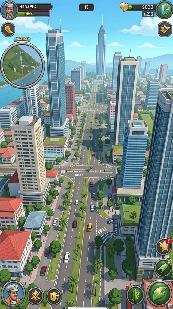 Screenshot fitur permainan yang sedang berjalan.