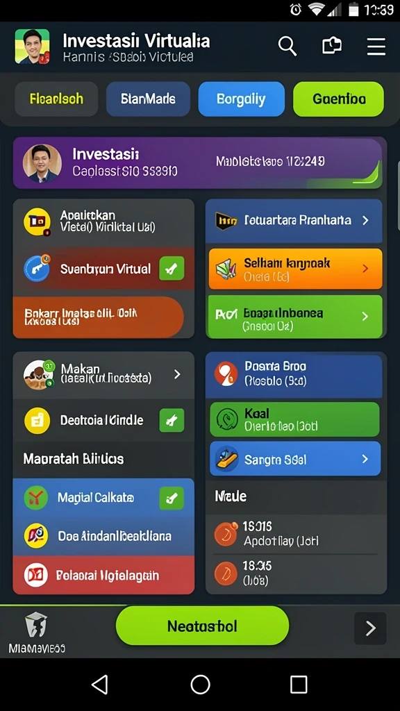 Tampilan antarmuka yang mudah dinavigasi.
