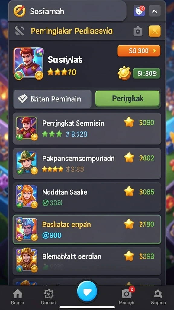 Screenshot menampilkan karakter utama dalam aksi.