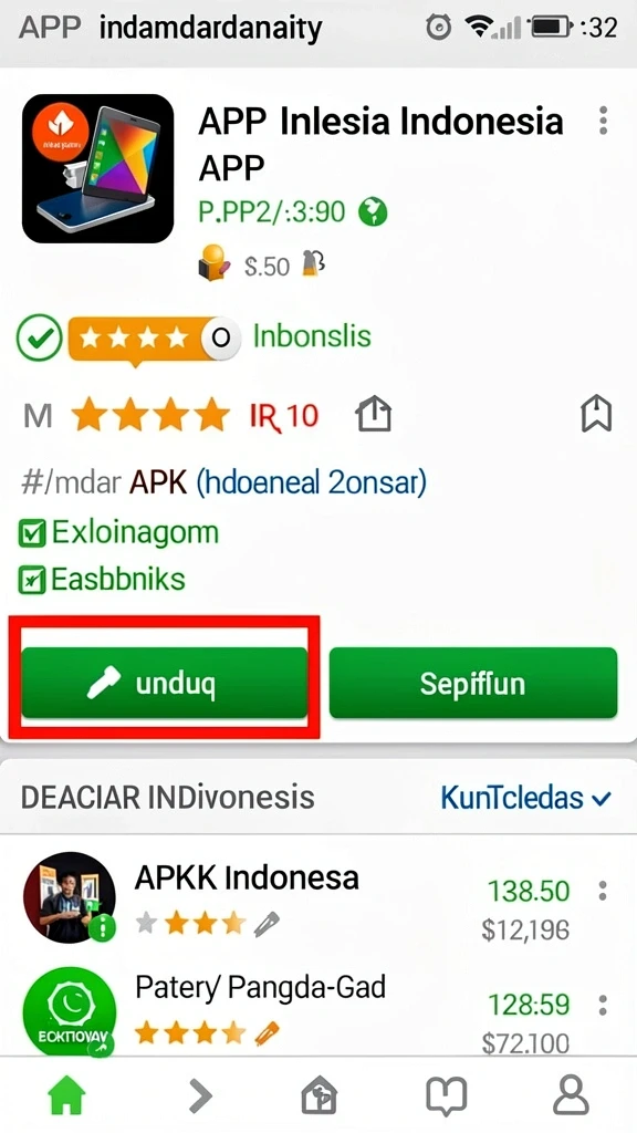 Tampilan antarmuka pengguna yang intuitif dan menarik.