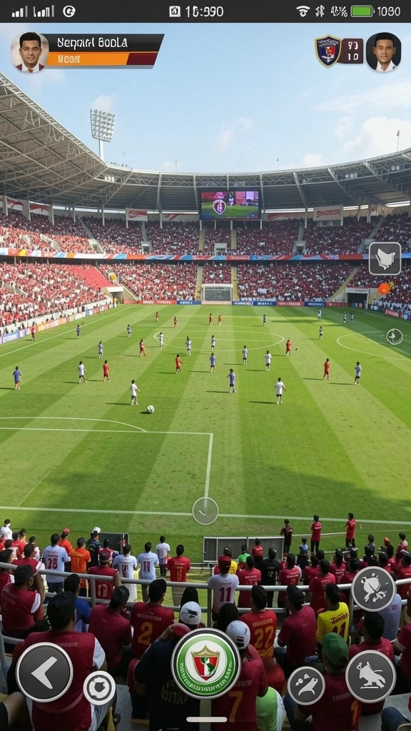 Grafis yang memukau dan efek suara yang keren.