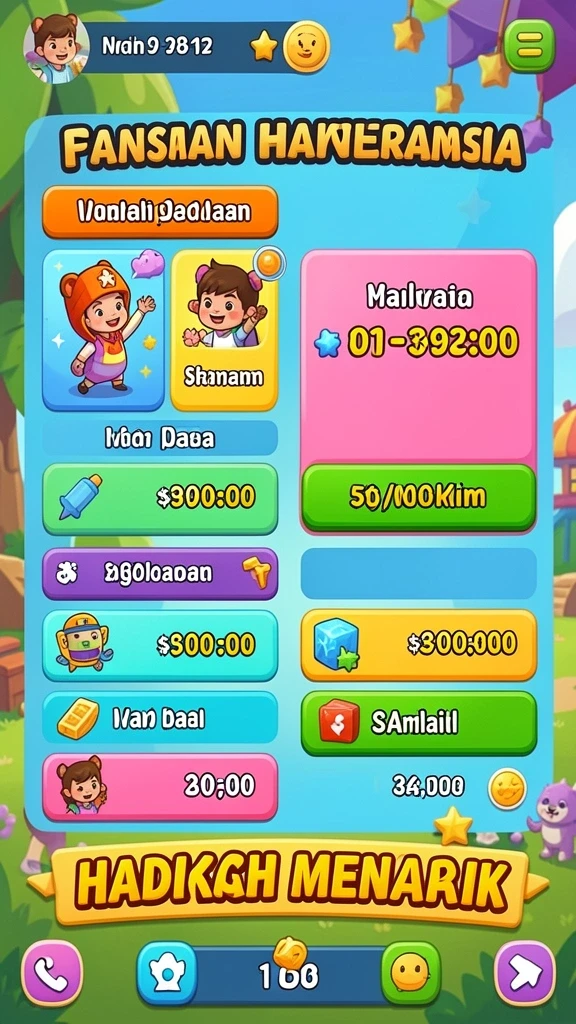 Tampilan antarmuka PISANGBET yang modern dan menarik.