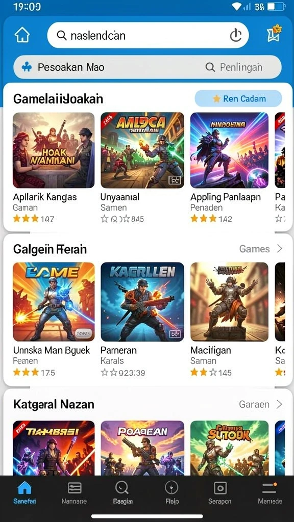 Level baru yang menantang dan penuh rintangan.