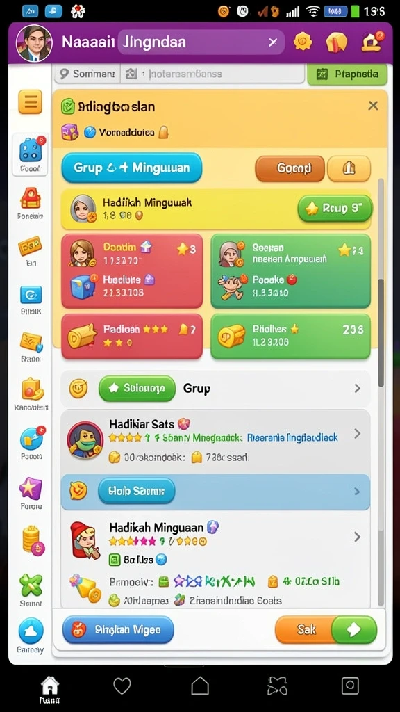 Pengalaman bermain multiplayer yang mendebarkan.