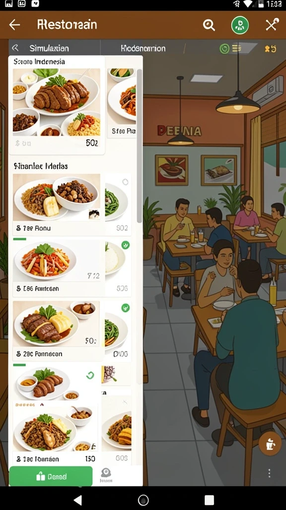 Mode permainan yang bervariasi dan penuh tantangan.