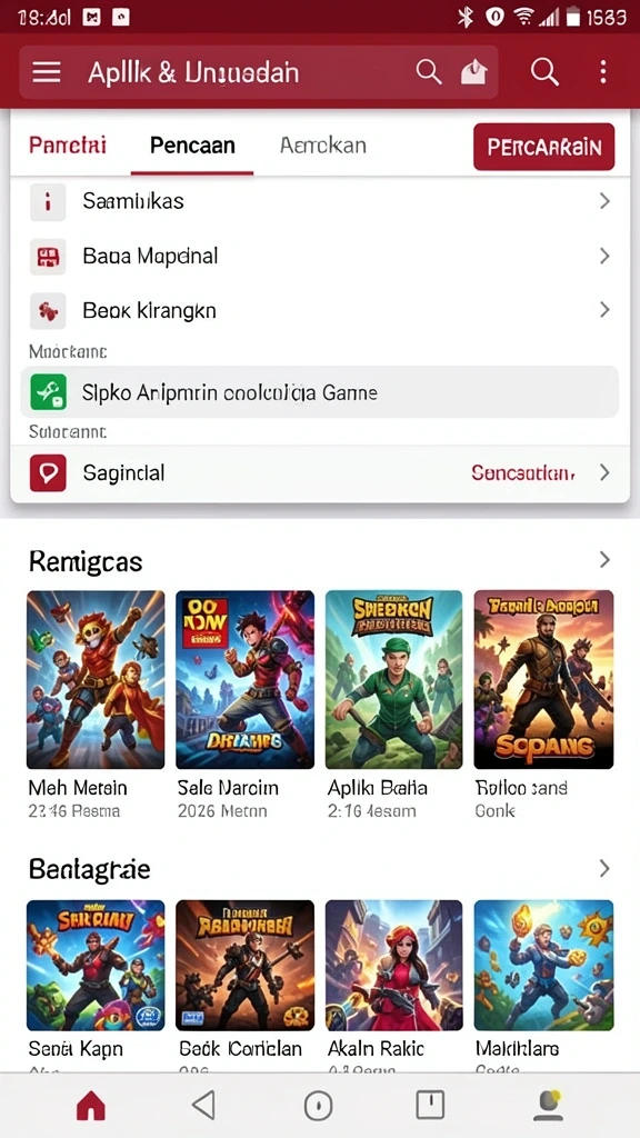Fitur notifikasi untuk mengingatkan jadwal undian.