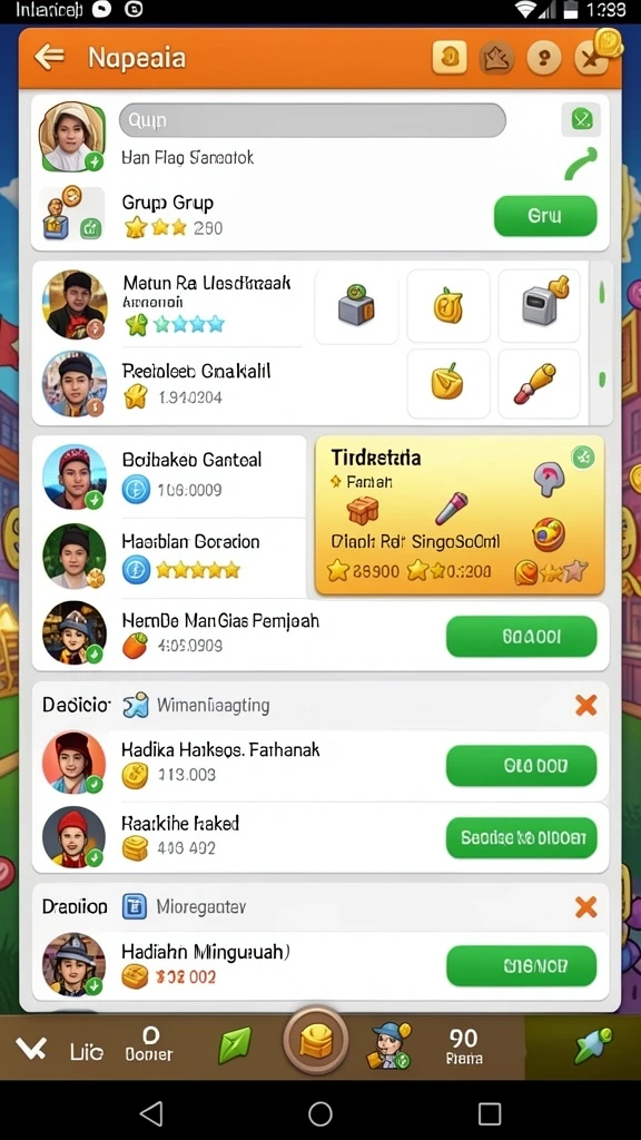 Tampilan antarmuka yang menarik dan intuitif.
