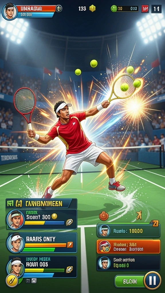 Tampilan awal game yang menawan dan mengundang.