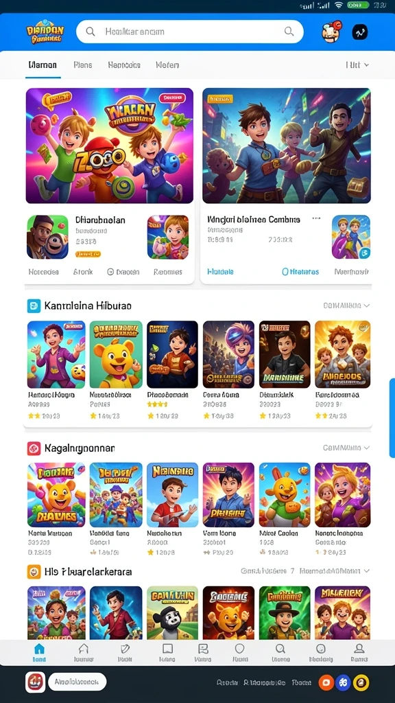 Fitur multiplayer yang memungkinkan permainan bersama teman.