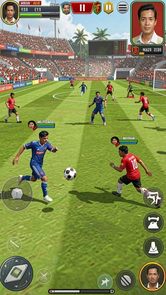 Menjalankan misi dan tantangan yang seru.