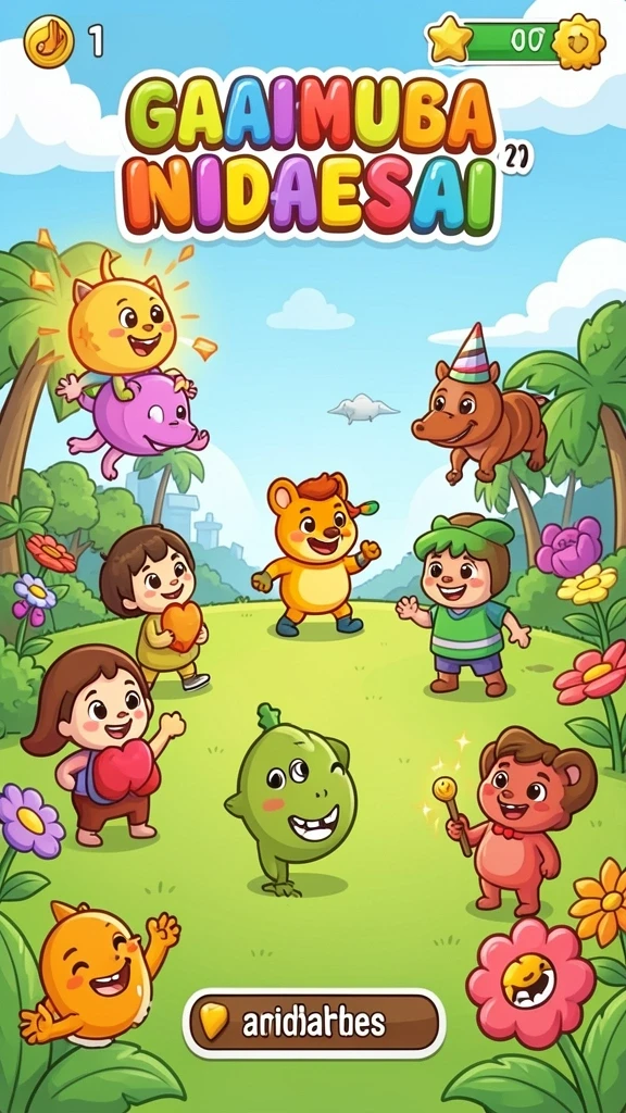 Gameplay yang seru dan interaktif.