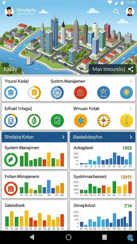 Tampilan antarmuka yang menarik dan intuitif.