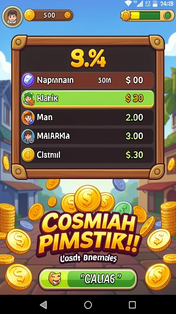 Karakter unik dalam VISITORBET yang bisa dimainkan.