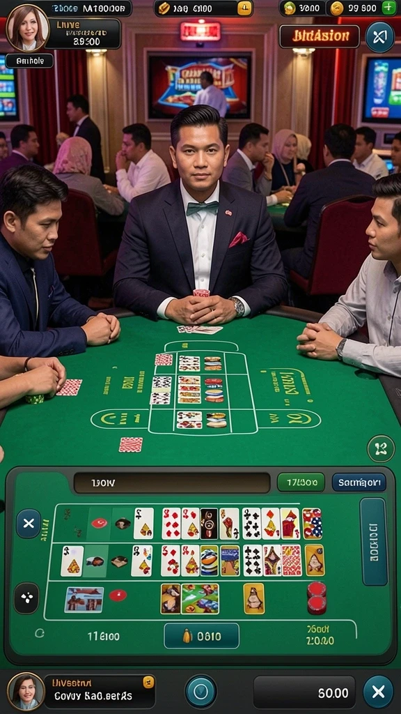 Gambaran interaksi sosial dalam YUMETOTO yang penuh keseruan.